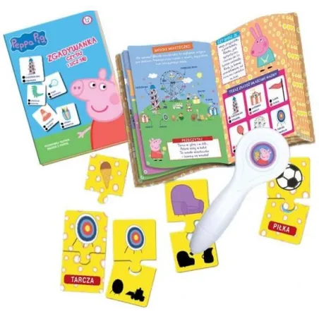 Świnka Peppa Zgadywanka Czytaj I Ucz Się! 3-6 Lat Świnka Peppa Zgadywanka Czytaj I Ucz Się! 3-6 Lat