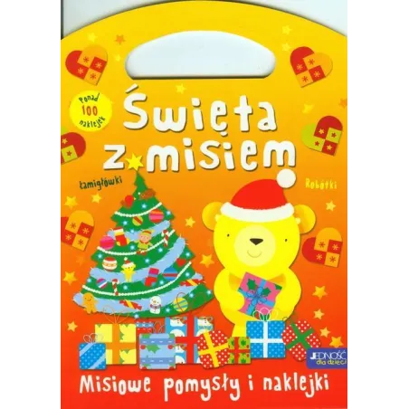 Święta Z Misiem. Misiowe Pomysły I Naklejki. Książeczka Torebeczka