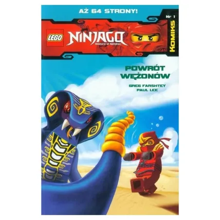 Lego Ninjago Komiks. 1 Powrót Wężonów Lego Ninjago Komiks. 1 Powrót Wężonów