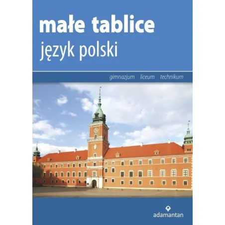 JĘZYK POLSKI MAŁE TABLICE - Adamantan