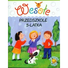 WESOŁE PRZEDSZKOLE 5-LATKA MÓJ ELEMENTARZ Z NAKLEJKAMI