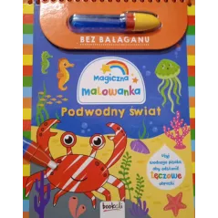 PODWODNY ŚWIAT. MAGICZNA MALOWANKA WODNA