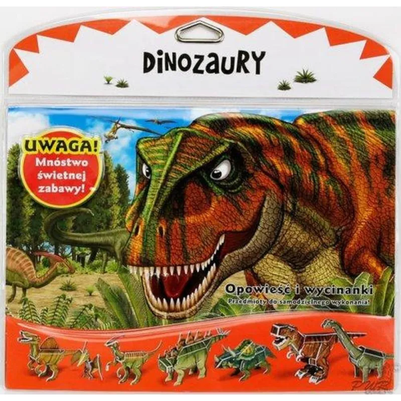 DINOZAURY. OPOWIEŚCI I WYCINANKI - Welpol Adventure DINOZAURY. OPOWIEŚCI I WYCINANKI - Welpol Adventure