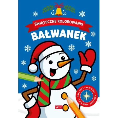 Bałwanek. Świąteczne Kolorowanki