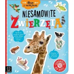NIESAMOWITE ZWIERZĘTA ALBUM Z NAKLEJKAMI 5+ - Aksjomat
