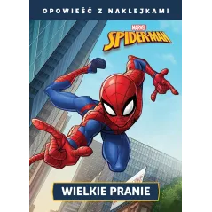 MARVEL SPIDER-MAN. WIELKIE PRANIE. OPOWIEŚĆ Z NAKLEJKAMI Mathew K. Manning