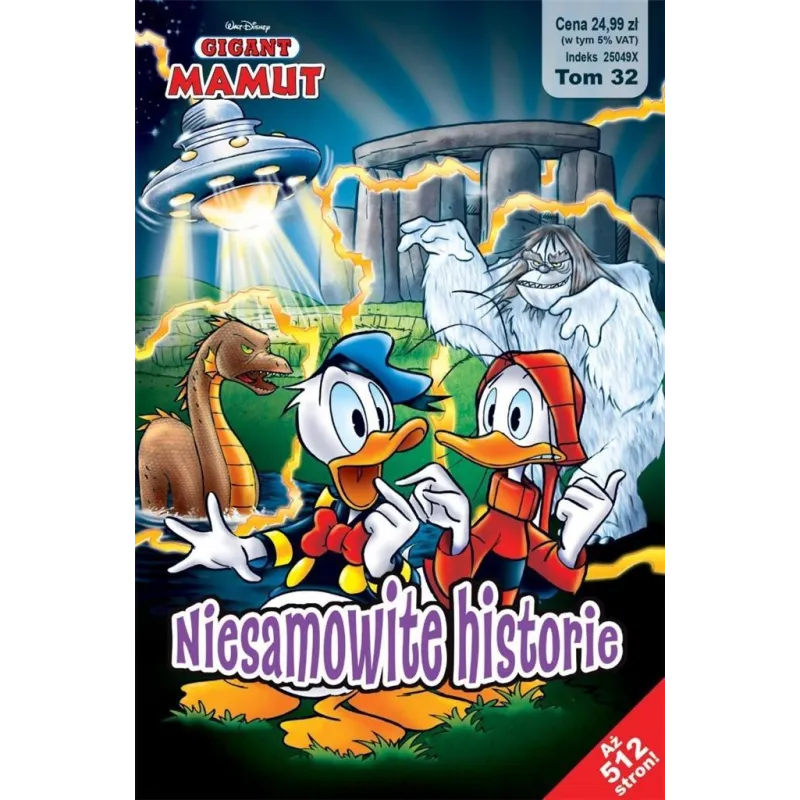 NIESAMOWITE HISTORIE GIGANT MAMUT 32 - Egmont NIESAMOWITE HISTORIE GIGANT MAMUT 32 - Egmont