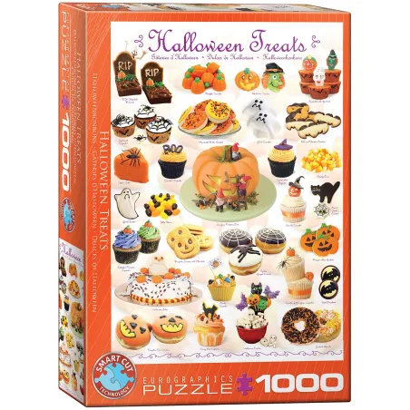 Puzzle Halloween Treats 1000 Elementów Eurographics 10+