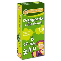 Kapitan Nauka. Karty Obrazkowe. Ortografia W Zagadkach 7-9 Lat