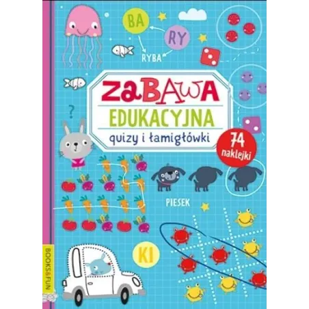 Zabawa Edukacyjna Quizy I Łamigłówki 74 Naklejki Zabawa Edukacyjna Quizy I Łamigłówki 74 Naklejki