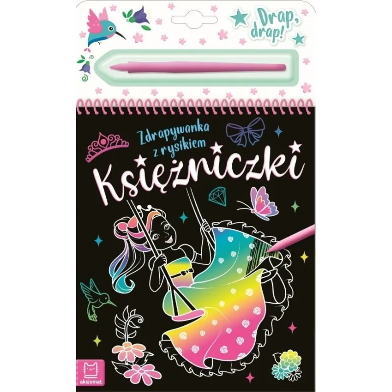 KSIĘŻNICZKI ZDRAPYWANKA Z RYSIKIEM Anna Podgórska 5+ - Aksjomat KSIĘŻNICZKI ZDRAPYWANKA Z RYSIKIEM Anna Podgórska 5+ - Aksjomat