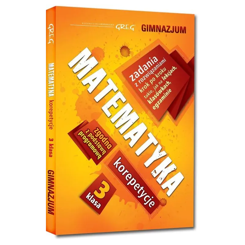 MATEMATYKA GIM KL 3 KOREPETYCJE 