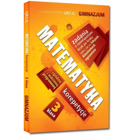 MATEMATYKA GIM KL 3 KOREPETYCJE 