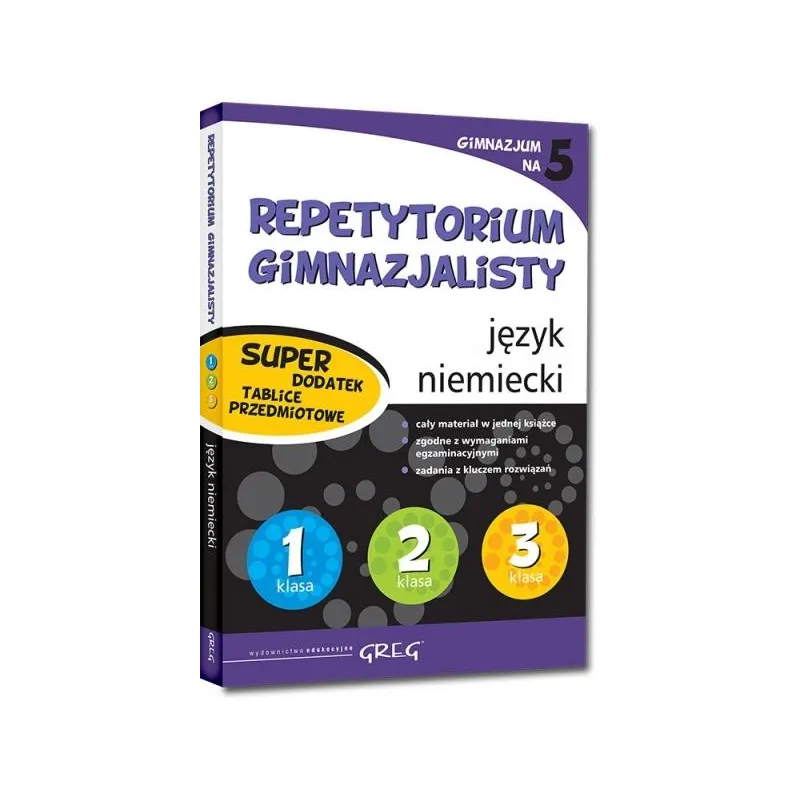 JĘZYK NIEMIECKI. REPETYTORIUM GIMNAZJALISTY