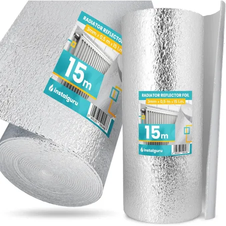 MATA TERMOIZOLACYJNA ALUMINIOWA 3×0,5×15 M 3 MM