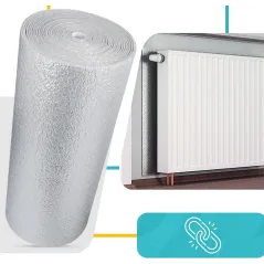 Mata Termoizolacyjna Aluminiowa 3×0,5×15 M 3 Mm