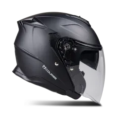 Kask Motocyklowy Otwarty Miejski Course Urban Xl Czarny Mat