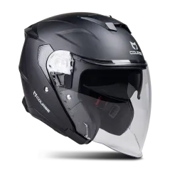 KASK MOTOCYKLOWY OTWARTY MIEJSKI COURSE URBAN XL CZARNY MAT