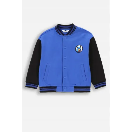 Bluza Rozpinana Chłopięca Baseballówka Kobaltowa Rozmiar 98 Coccodrillo Bluza Rozpinana Chłopięca Baseballówka Kobaltowa Rozmiar 98 Coccodrillo