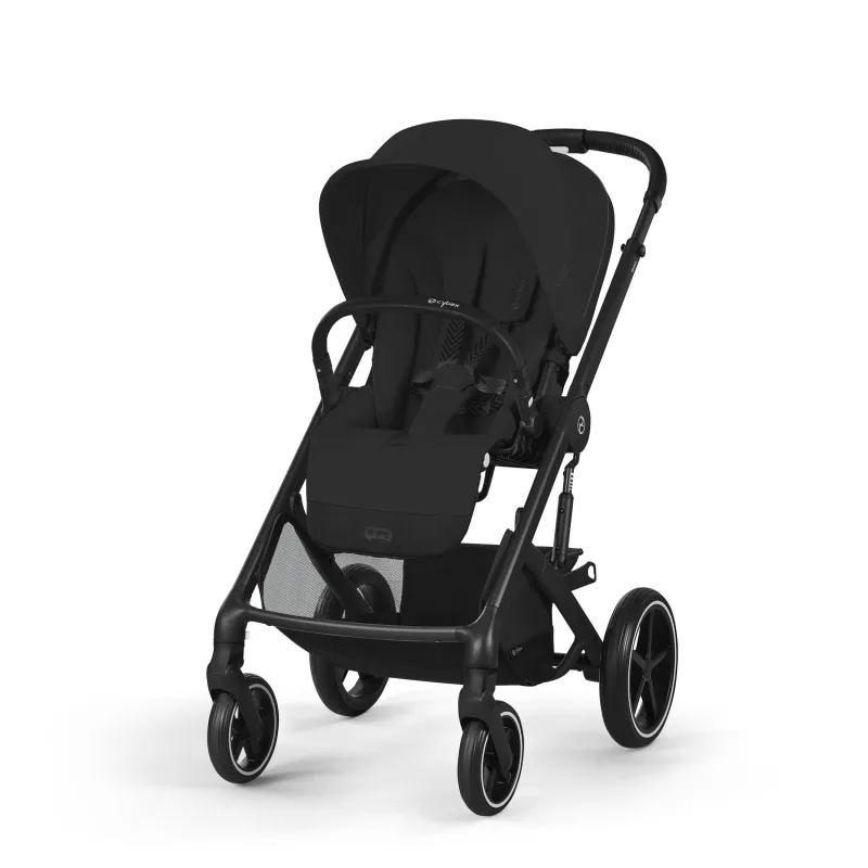 WÓZEK SPACEROWY CYBEX BALIOS S LUX 2.0 MOON BLACK – SPACERÓWKA PREMIUM