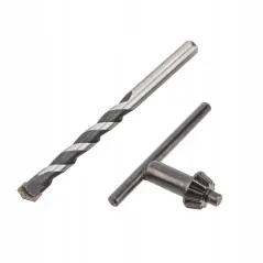 GRAPHITE 58G726 - MOCNA WIERTARKA UDAROWA 650W DO BETONU I METALU KLUCZYKOWY UCHWYT