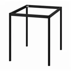 METALOWA PODSTAWA BLATU STOŁU 67×67×73 CM CZARNA SANDSBERG IKEA 305.054.14