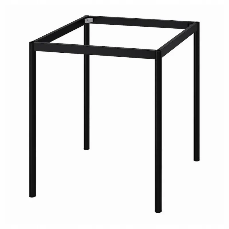METALOWA PODSTAWA BLATU STOŁU 67×67×73 CM CZARNA SANDSBERG IKEA 305.054.14