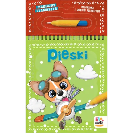 PIESKI. MAGICZNY FLAMASTER. MALOWANKA WODNA