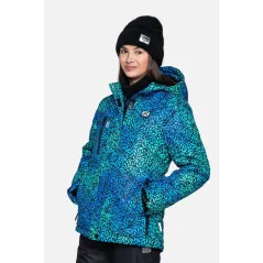 KURTKA NARCIARSKA DZIEWCZĘCA LEMON EXPLORE 164 TEFLON THERMOTEX EXTREME
