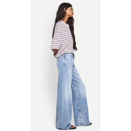 Bershka Jeansy Wide Leg 36 Damskie Szerokie Nogawki Relaxed