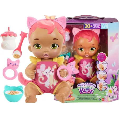 Interaktywna Lalka My Garden Baby Kotek 30 Cm Karmienie 20 Dźwieków 2+