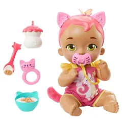 INTERAKTYWNA LALKA MY GARDEN BABY KOTEK 30 CM KARMIENIE 20 DŹWIEKÓW 2+