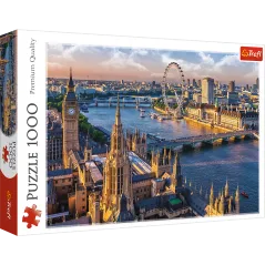 LONDYN WIDOK NA MIASTO PUZZLE 1000 ELEMENTÓW TREFL II GATUNEK
