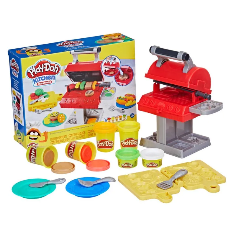 WIELKIE GRILLOWANIE PLASTELINA PLAY-DOH 3+ WIELKIE GRILLOWANIE PLASTELINA PLAY-DOH 3+