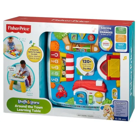 Edukacyjny Stolik Malucha Fisher-Price 6M+ Edukacyjny Stolik Malucha Fisher-Price 6M+