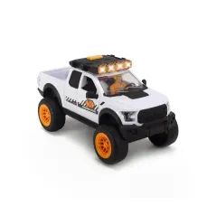 FORD RAPTOR SAMOCHÓD ROBÓT DROGOWYCH Z AKCESORIAMI 41 CM 3+