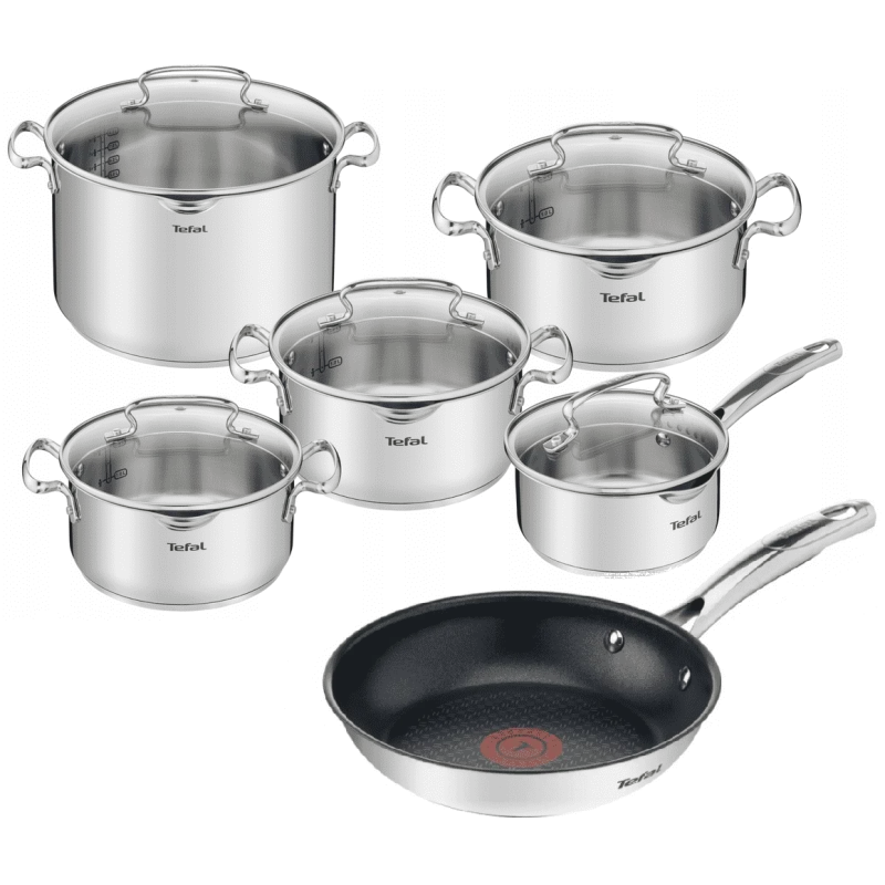 ZESTAW GARNKÓW 11 ELEMENTÓW TEFAL DUETTO +