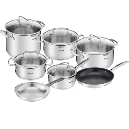 Zestaw Garnków 11 Elementów Tefal Duetto +
