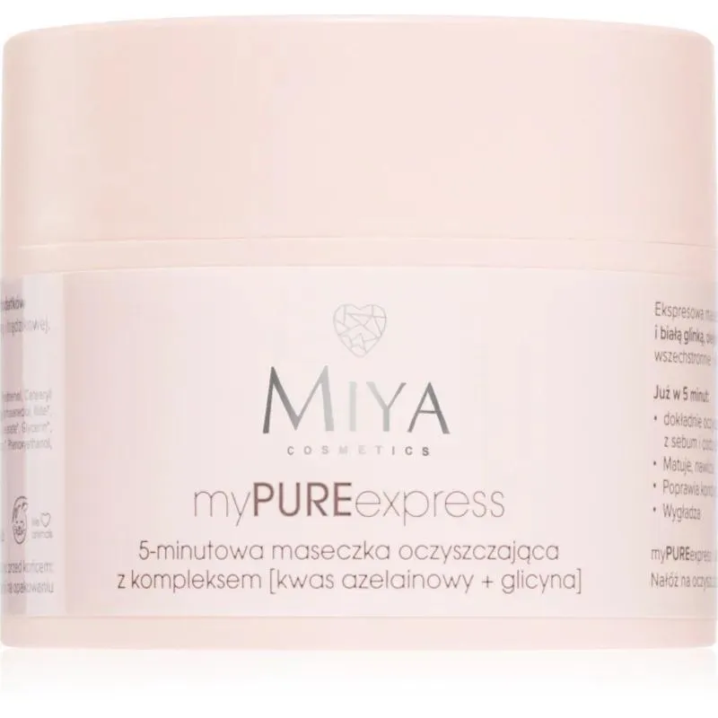 MIYA MYPUREEXPRESS MASECZKA OCZYSZCZAJĄCA Z KWASEM AZELAINOWYM 50 G