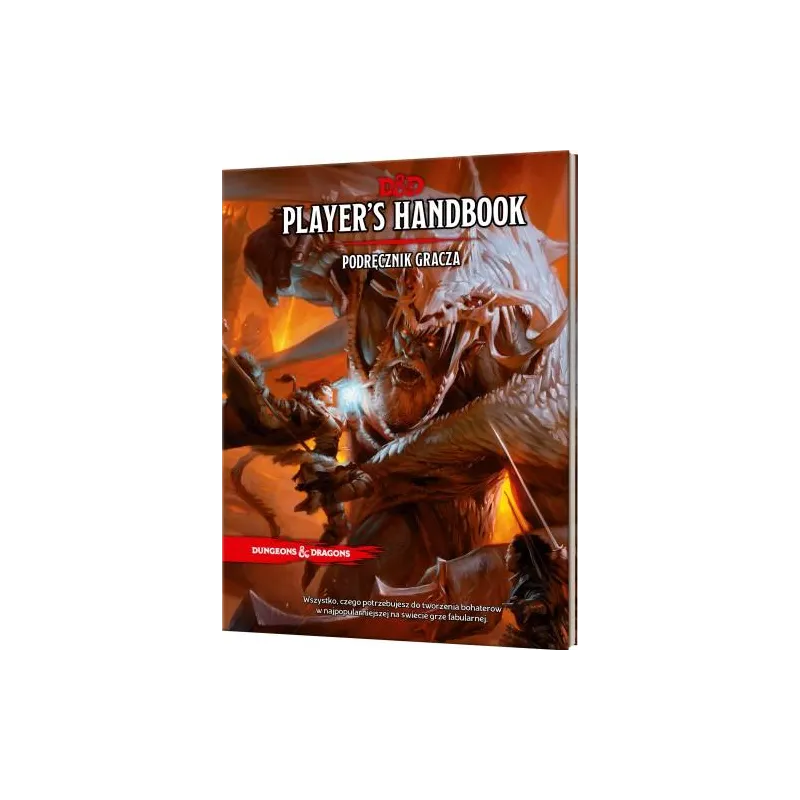 DUNGEONS AND DRAGONS PLAYERS HANDBOOK PODRĘCZNIK GRACZA - Rebel