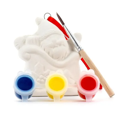 Mikołaj Zawieszka Ceramiczna Zestaw Kreatywny 8+