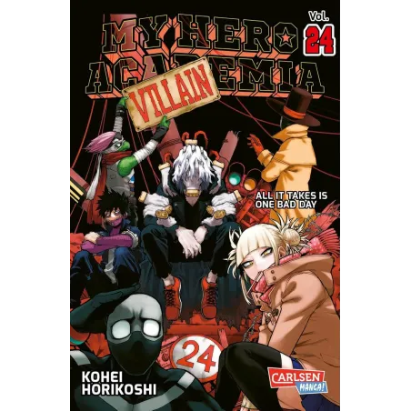 MY HERO ACADEMIA 24: DIE ERSTE AUFLAGE IMMER MIT GLOW-IN-THE-DARK-EFFEKT AUF DEM COVER! YEAH!