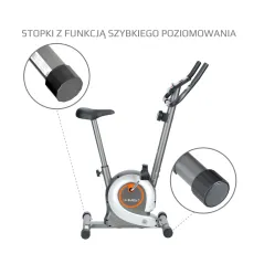 ROWER STACJONARNY MAGNETYCZNY HMS M8750 8 STOPNI OPORU