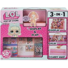 L.O.L. SURPRISE! DOMEK-WALIZKA 3W1 Z LALECZKĄ 50+ ELEMENTÓW 3+