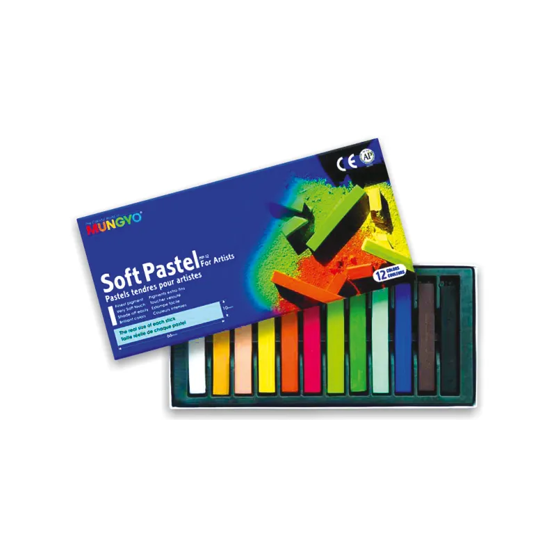 PASTELE SUCHE 12 KOLORÓW MUNGYO