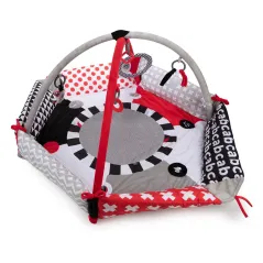 Kontrastowa Mata Sensoryczna Do Zabawy 3W1 Sensory Toys Canpol Babies 0M+