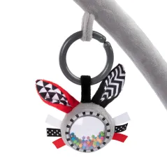 KONTRASTOWA MATA SENSORYCZNA DO ZABAWY 3W1 SENSORY TOYS CANPOL BABIES 0M+