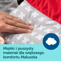 KONTRASTOWA MATA SENSORYCZNA DO ZABAWY 3W1 SENSORY TOYS CANPOL BABIES 0M+