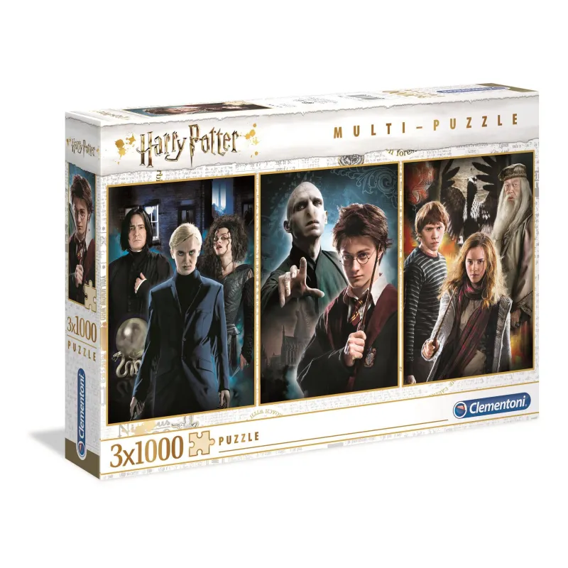 HARRY POTTER PUZZLE 3W1 3000 ELEMENTÓW - Clementoni