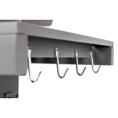 GRILL WĘGLOWY Z ŻELIWNYM RUSZTEM 42×31,3 CM ANGULAR SMART